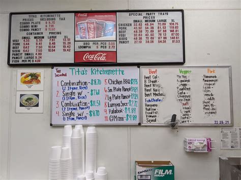 Tita's kitchenette national city ca - Aug 9, 2023 · The actual menu of the Tita's Kitchenette restaurant. Prices and visitors' opinions on dishes. ... #9 of 42 chinese restaurants in National City #134 of 750 ... 